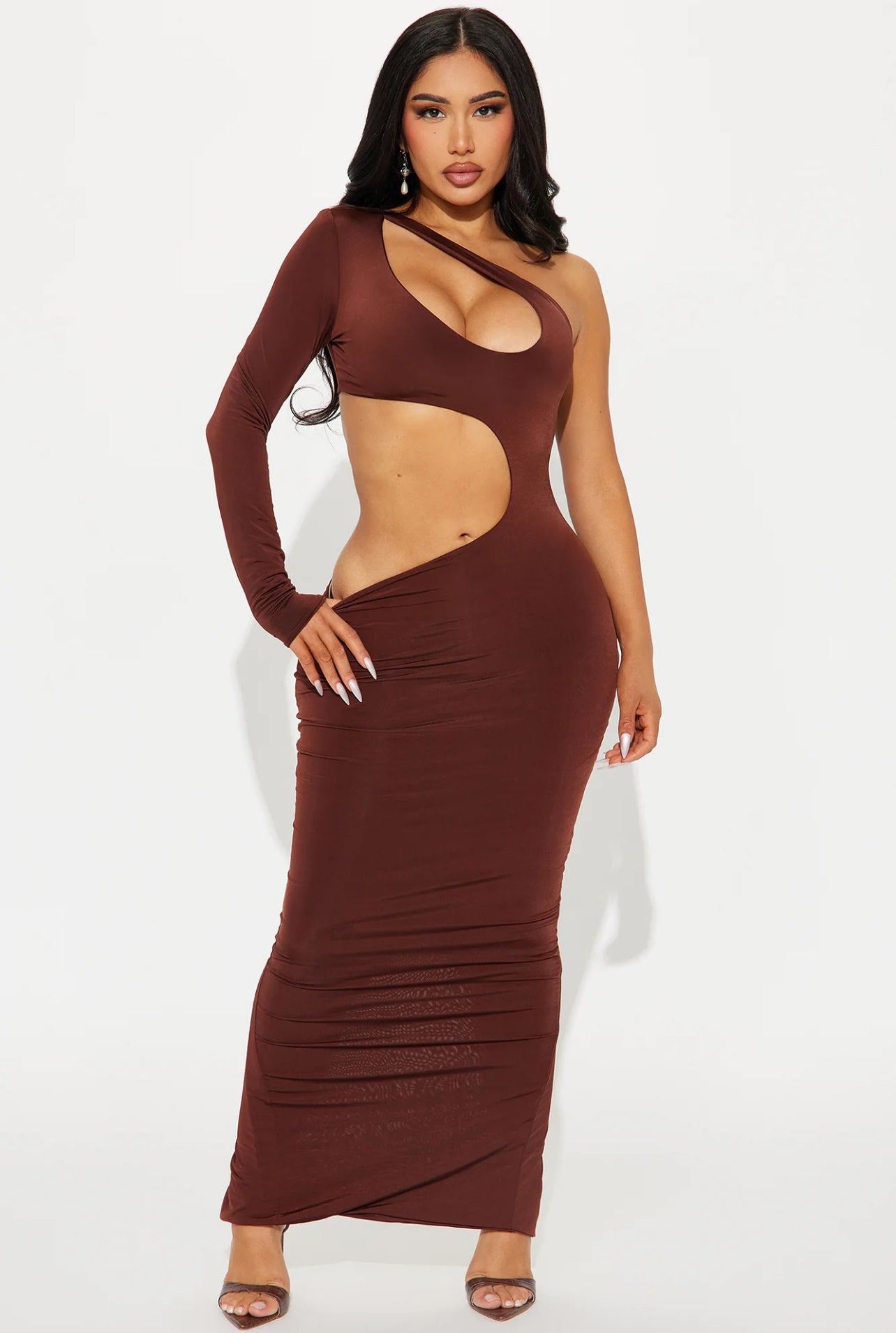 carmel maxi dress Carmel Cut-Out Maxi Dress – TORYS GLEAM