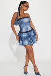 Denim Print Play Tub Dress