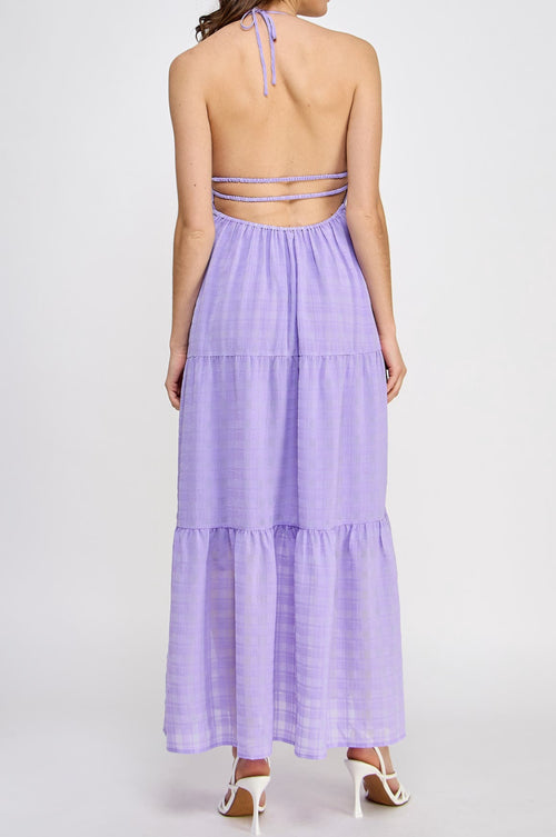 KOKO + MASON Halter Dress
